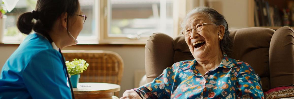 Freude in der Altenpflege